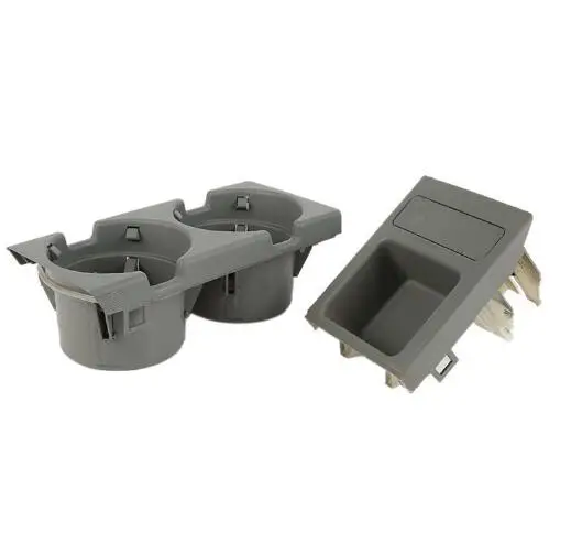 Автомобиль с двойным отверстием Передняя центральная консоль контейнер для