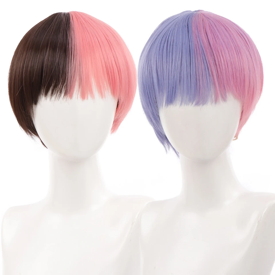 Парики AILIADE короткие синтетические смешанные стильные модные искусственные