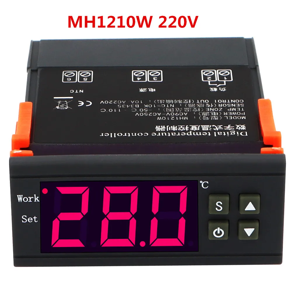 

Цифровой термостат JUANJUAN MH1210W