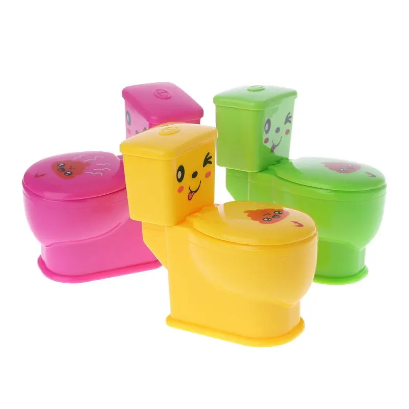 Tricky Toilet Funny Хэллоуин Trick миниатюрные мини гаджеты апрельский день дурака игрушки