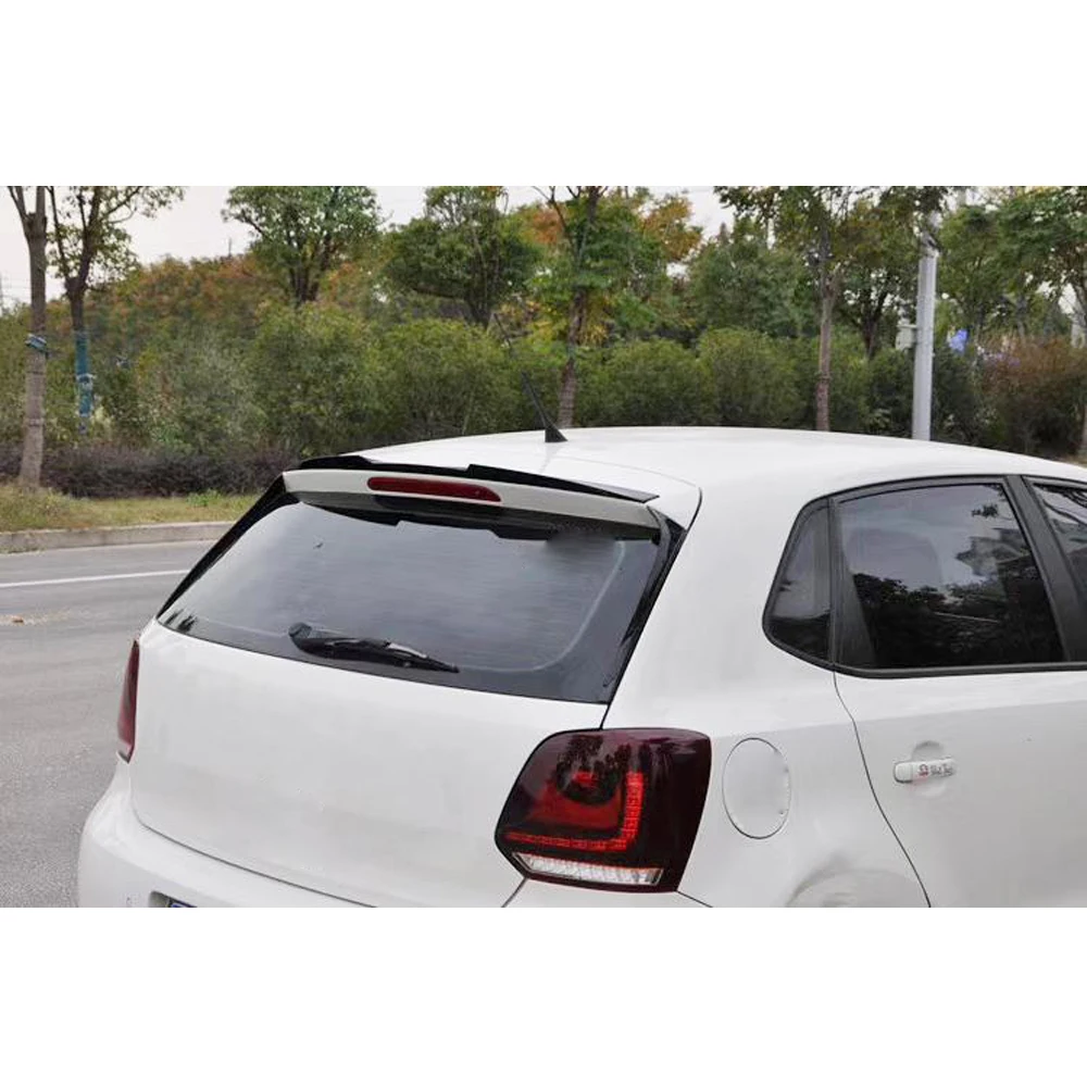 Задний боковой спойлер на крышу для крыла багажника Volkswagen VW POLO Standard 2011-2018