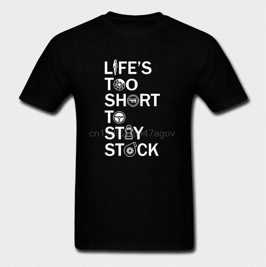 Футболка LEQEMAO с надписью Life Too Short To Stay Stock Забавные футболки повседневная мужская