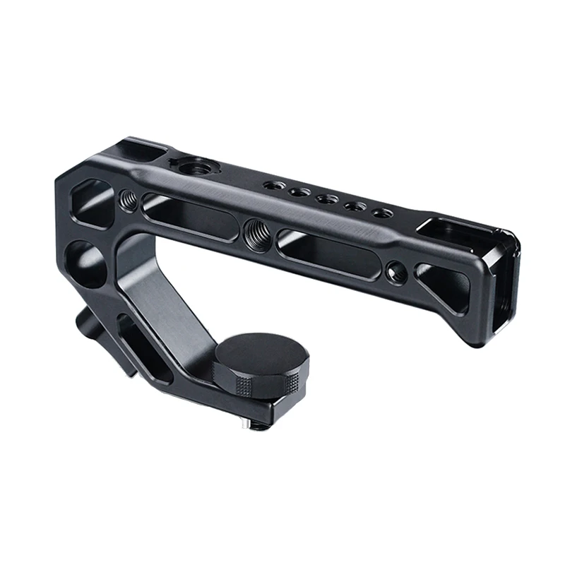 

A6600 Rig Protective Frame Vlog Camera Cage for Sony A6600 w Top Handle 1/4 3/8 Srew Hole for LED Light Microphone Photography