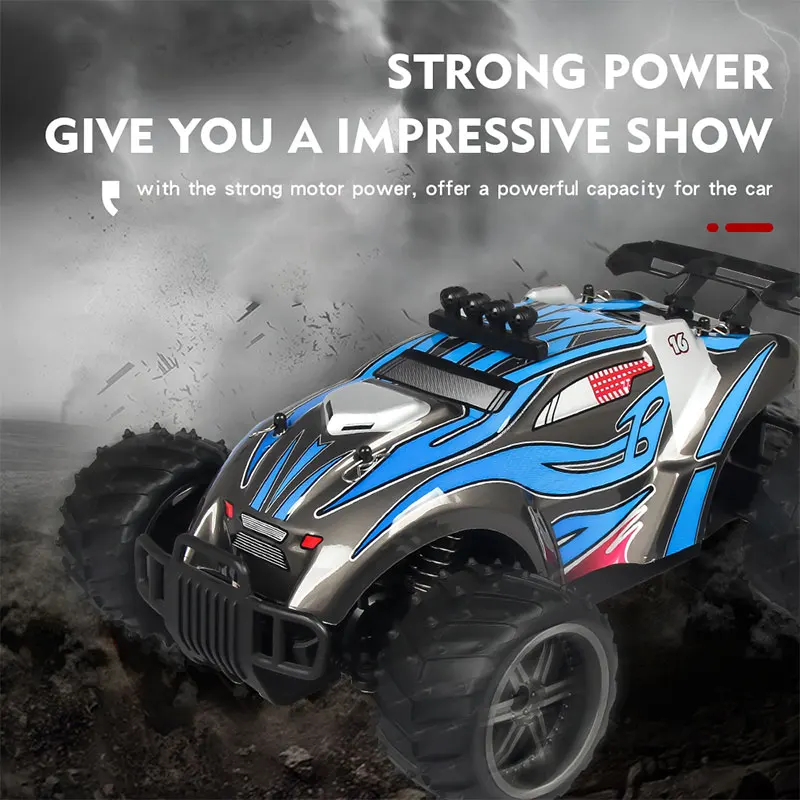 Сильный Мощность RC автомобиль 1/16 2 4 ГГц внедорожных автомобилей 25 км/ч Скорость с