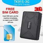 Автомобильный GPS-трекер 3G TK915-3G, сильный магнитный автомобильный трекер, GPS-локатор, водонепроницаемый аккумулятор 12-24 В, 7800 мАч, 80 дней в режиме ожидания, бесплатное приложение