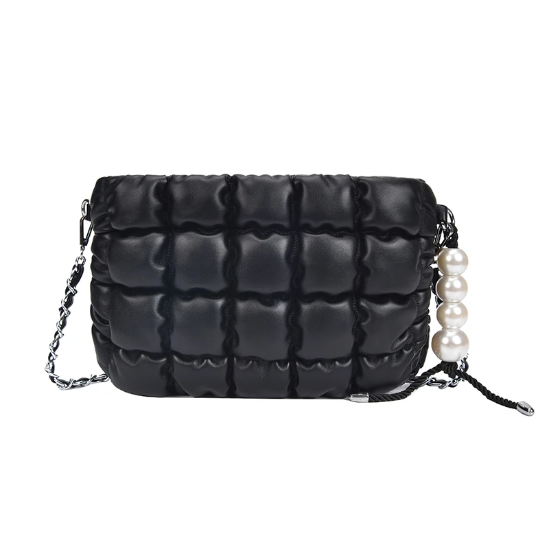 high-quality Women Tote Bag Space Cotton Handbags Lady Winter new Casual Crossbody Down Feather Bale Top-handle Femme | Багаж и сумки