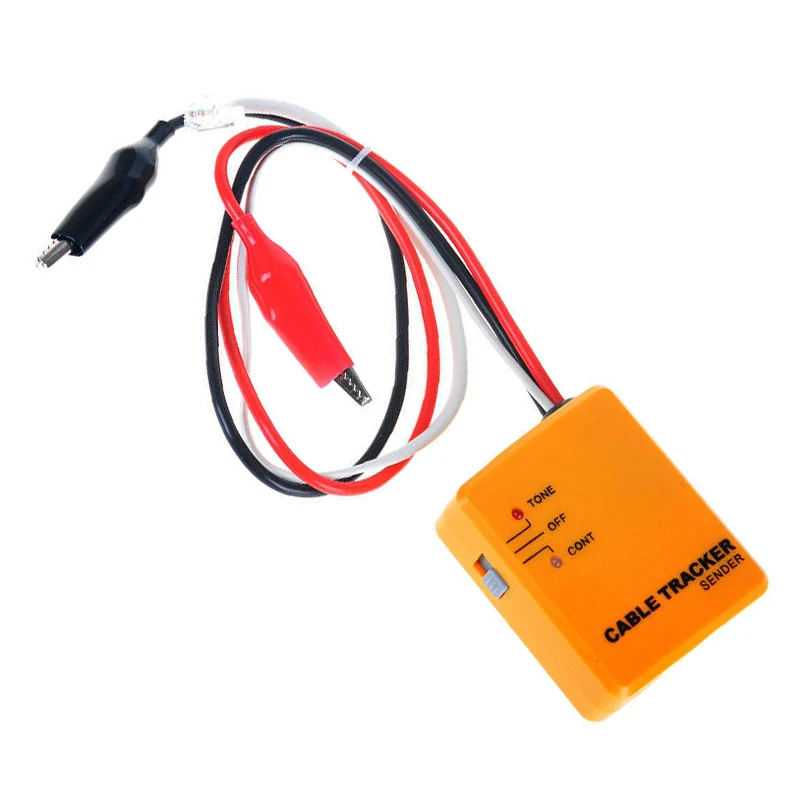 handheld telephone cable tracker phone wire detector line cord tester tool kit tone tracer receiver detector networking tools free global shipping