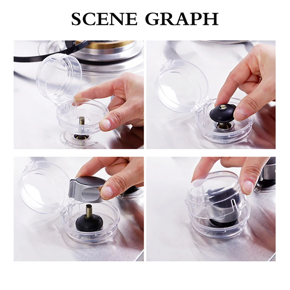 6 шт домашний Кухня газовая плита для готовки ручка кнопка Управление