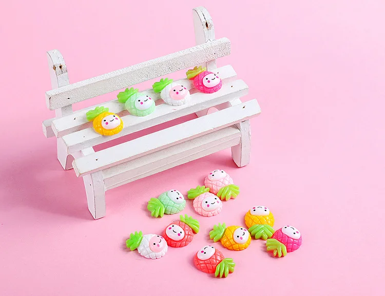 Дополнение слизь талисманы для Slime поставки наполнитель DIY полимерный милый аксессуар ананас игрушка Lizun модель инструмент для детей игрушки подарок