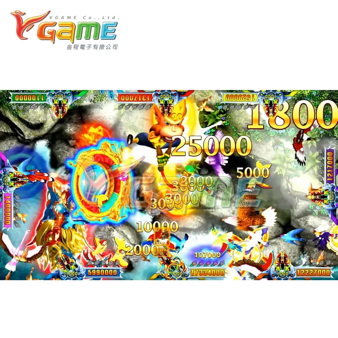 

VGAME Birds Paradise USA 2 Fish Shooting Game