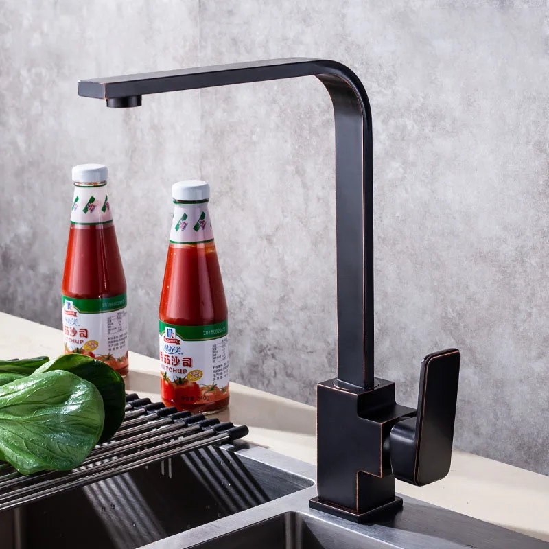Современный кухонный смеситель на раковину кухонные краны с потоковым палубным