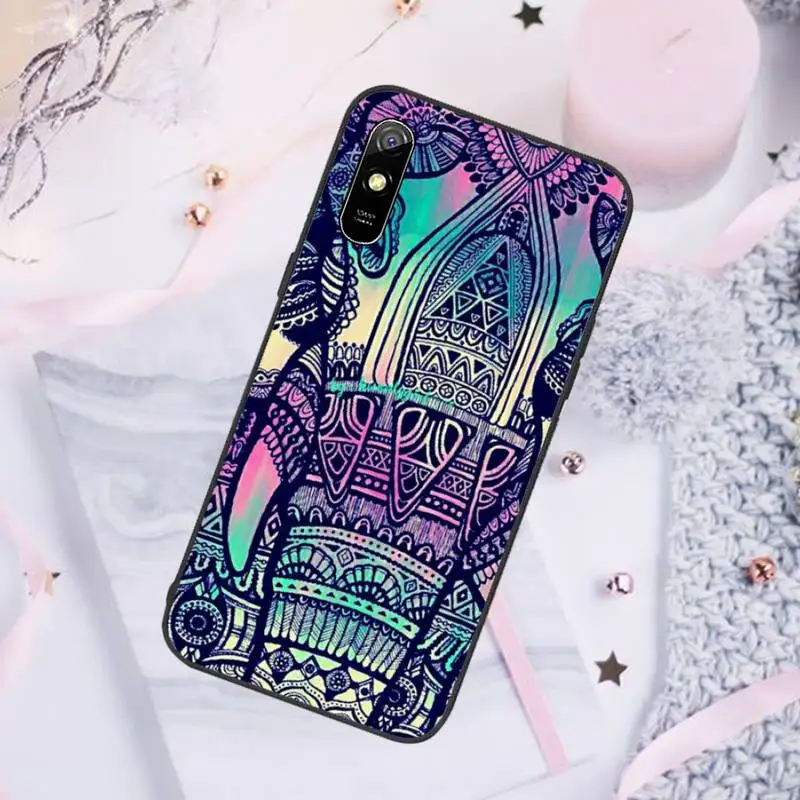 

Phone Case For Xiaomi Redmi note 7 8 9 pro 8T 9A 9S Mi Note 10 Lite pro Animals Lion Wolf Owl
