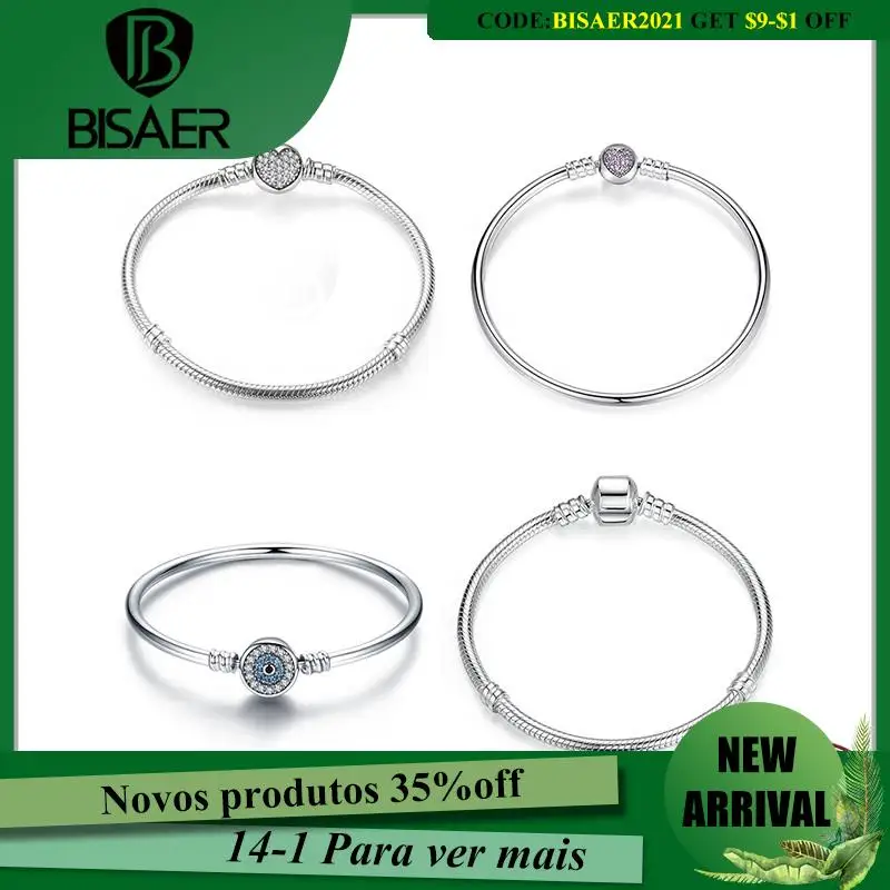 

Женские браслеты из серебра 100% пробы, в минималистическом стиле