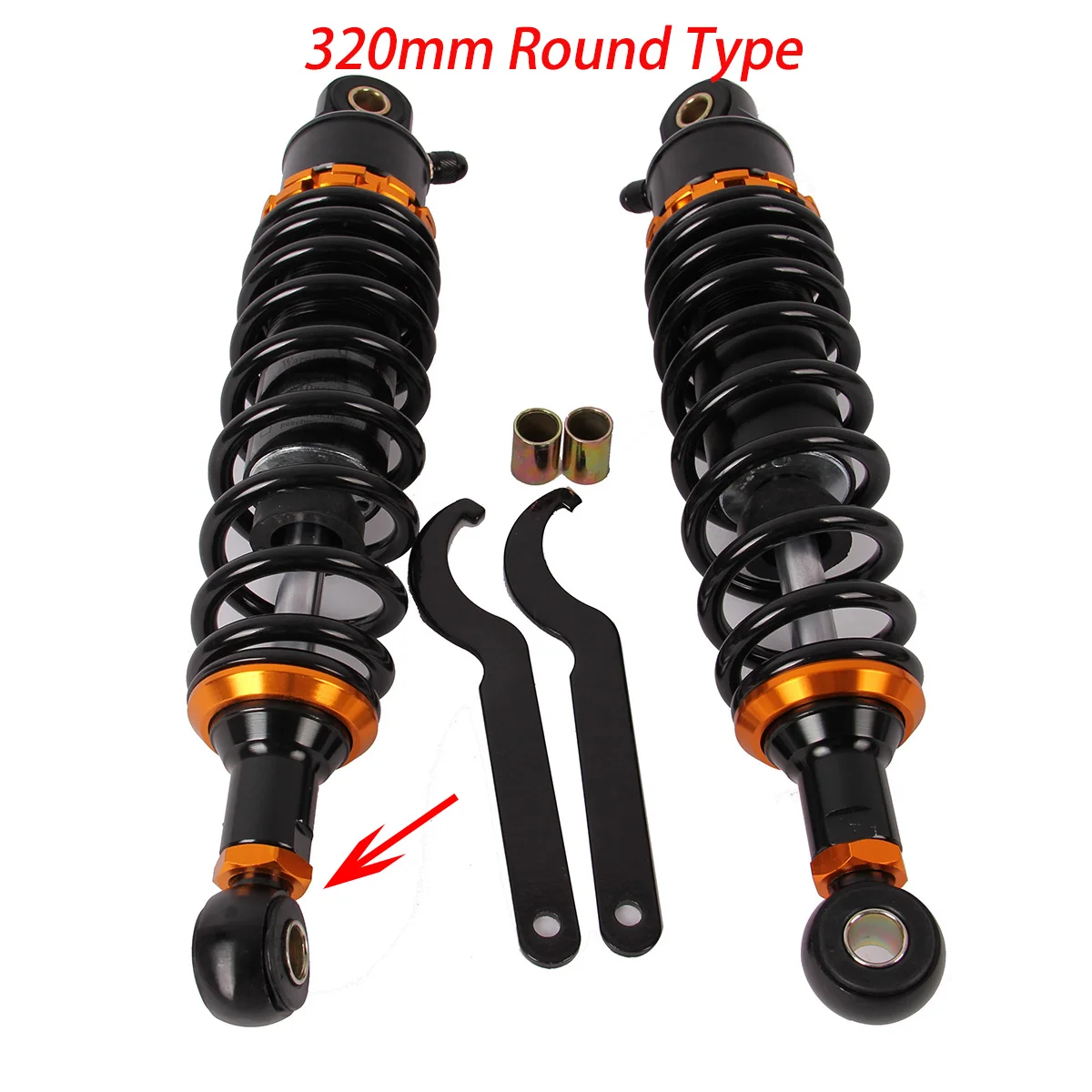 Аксессуары для амортизаторов POSSBAY задние амортизаторы 320 мм мотоциклов подвеска