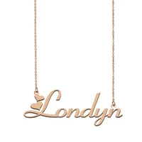 londyn name necklace custom name necklace for women girls best friends birthday wedding christmas mother days gift