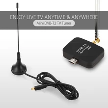 Портативный ТВ тюнер USB DVB T/T2 приемник ключ для смартфона