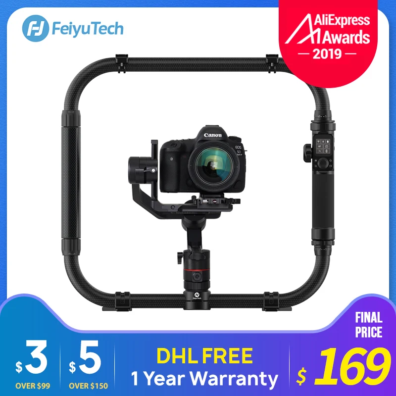 FeiyuTech Feiyu AK2000 AK4000 карданный двойной ручной складной набор двойной Hangle Grip для DSLR камеры стабилизатор Handhled аксессуары