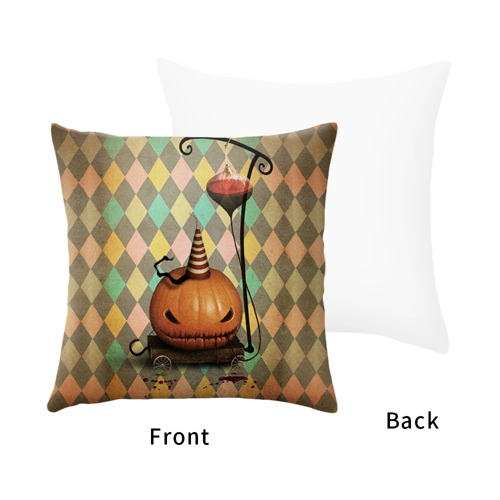 SearchI Хэллоуин чехол для подушки с надписью наволочка принтом Тыква Подушка