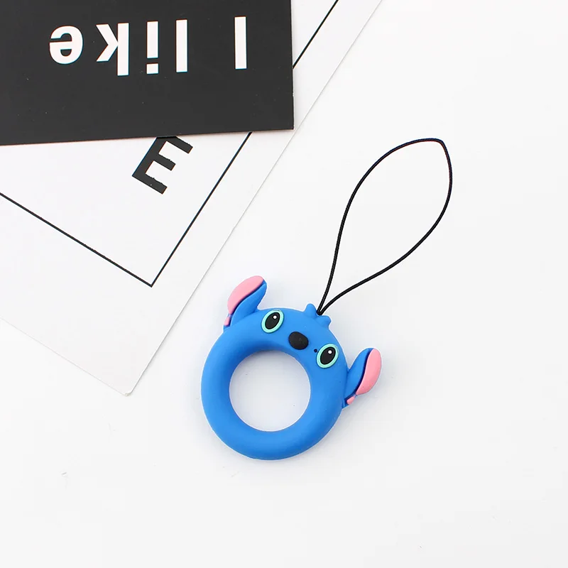 

Cute Phone Lanyard for Keys Phones Strap for Xiaomi HUAWEI iPhone case Keycord Finger Rings Cartoon Mobile Phone Accessories