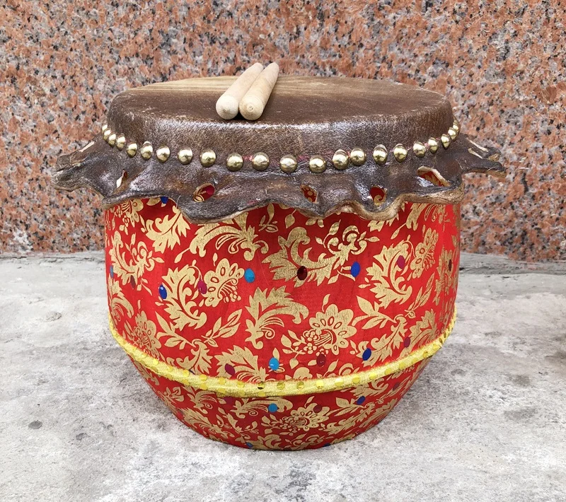 Маленький танцевальный барабан с Львом Wusuh Kungfu детский размер Львом|kungfu|drum |