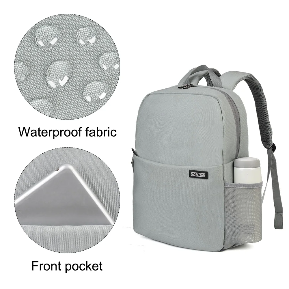 

CADeN Dslr Camera Bag Waterproof Backpack Shoulder Laptop Digital Camera Lens Photograph Luggage Bags Case For Canon Nikon Sony