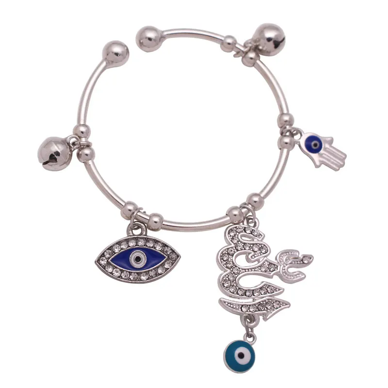 Детские медные браслеты мусульманские турецкие сглаза Аллах|Браслеты| |