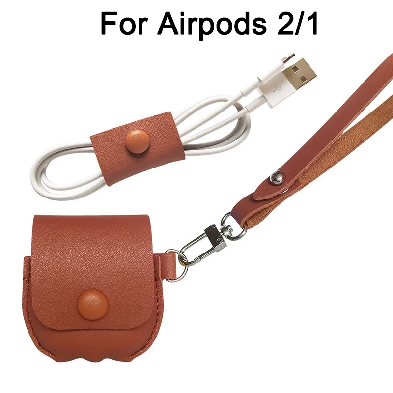 Сказочный кожаный чехол для Apple Airpods Pro, противоударный ремешок для наушников, чехол для AirPods 3 2 1, чехол для зарядки, защитный чехол