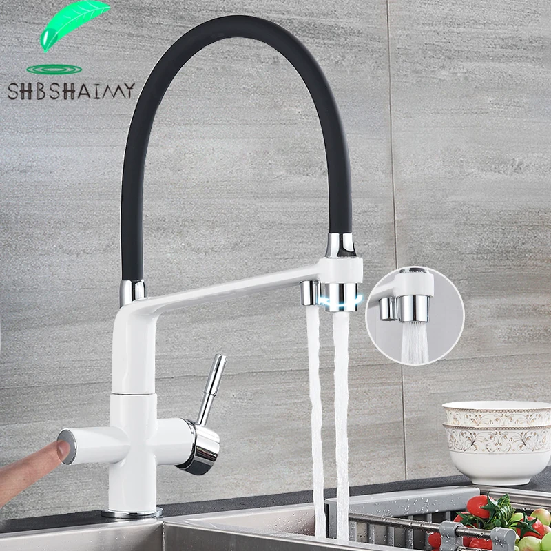 SHBSHAIMY белый кухонный кран фильтрованный кран для чистой воды фильтрованный grifo cocina кран смеситель горячей и холодной воды кухонный кран Torneira
