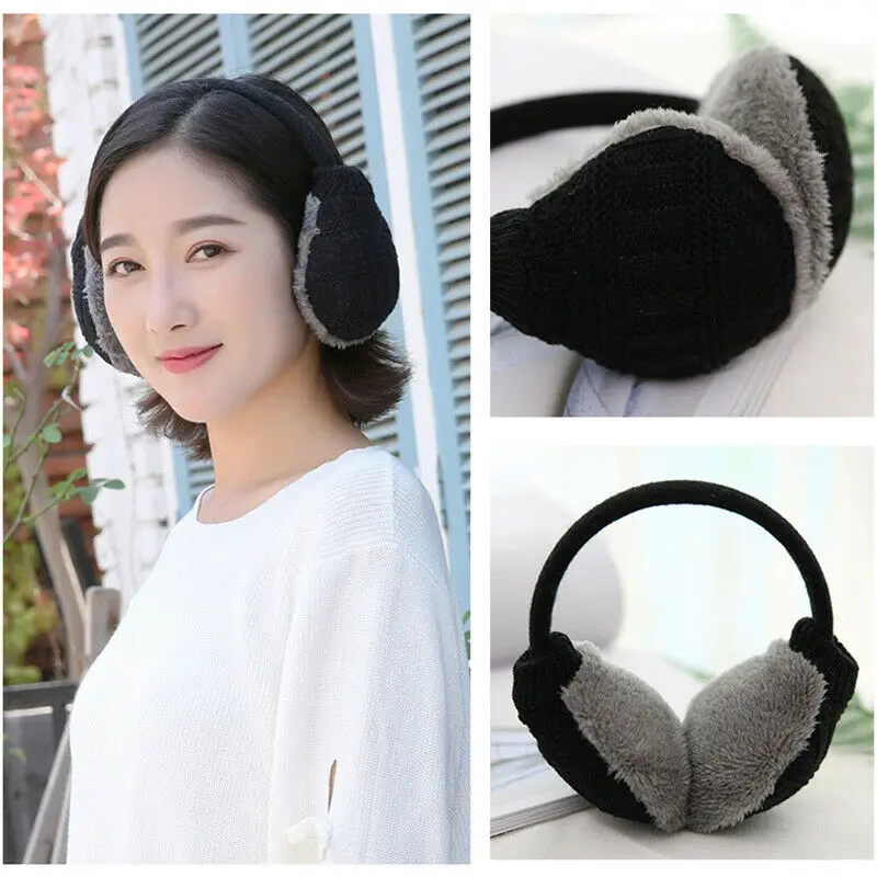 Английские наушники для ушей звукозащитные теплая головная повязка плюшевая