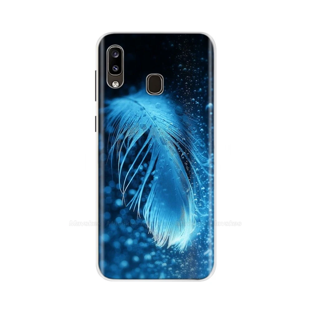 Cute Silicone Case For Samsung Galaxy A10 A20 A30 A40 A50 Cover Cases For Samsung A 10 20 30 40 50 Phone Case Soft TPU Shell