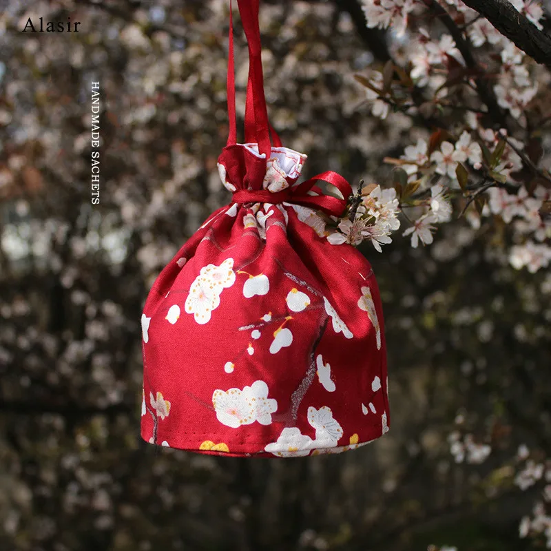 Alasir японский Стиль Для женщин Сумки небольшая классическая сумка суда Hanfu Винтаж