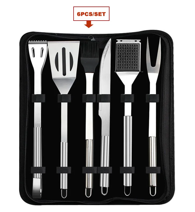 5 шт. Инструменты для барбекю аксессуары вилки из нержавеющей стали наклейки