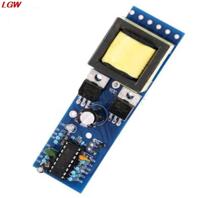 

150W small strip inverter Single silicon machine front stage booster circuit board 12V/24V to 220V dual 110V module