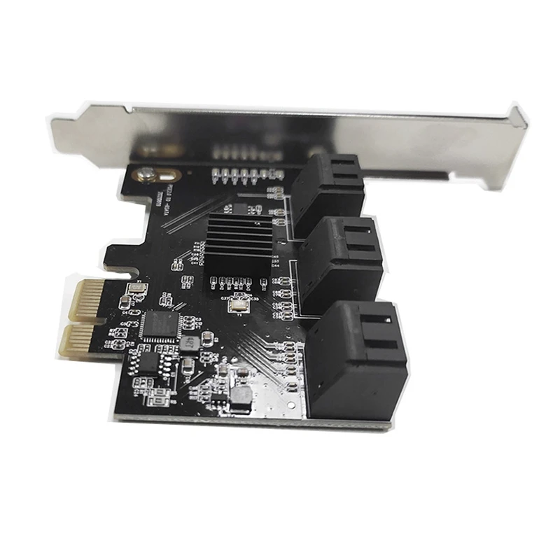 

PCI-E Expansion Card PCI-E to 6-Port SATA3.0 6Gbps Adapter Card to Expand IPFS Hard Disk 88SE92 SATA Expansion Card