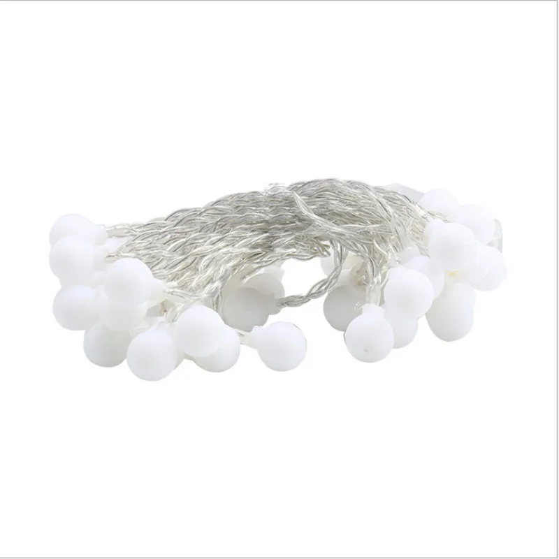 

LED String Light USB/battery Powered 1.5M 3M 6M Holiday Lights Hammer Ball Waterproof Outdoor Wedding Christmas LED String Light