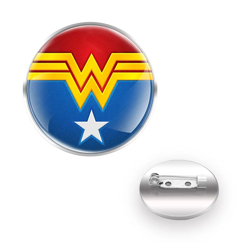 

Movie Badge Super Hero Movie брошь зажим Brooches Decoration Collar Pin Glass Convex Dome Women Men Cool Accessories Jewelry