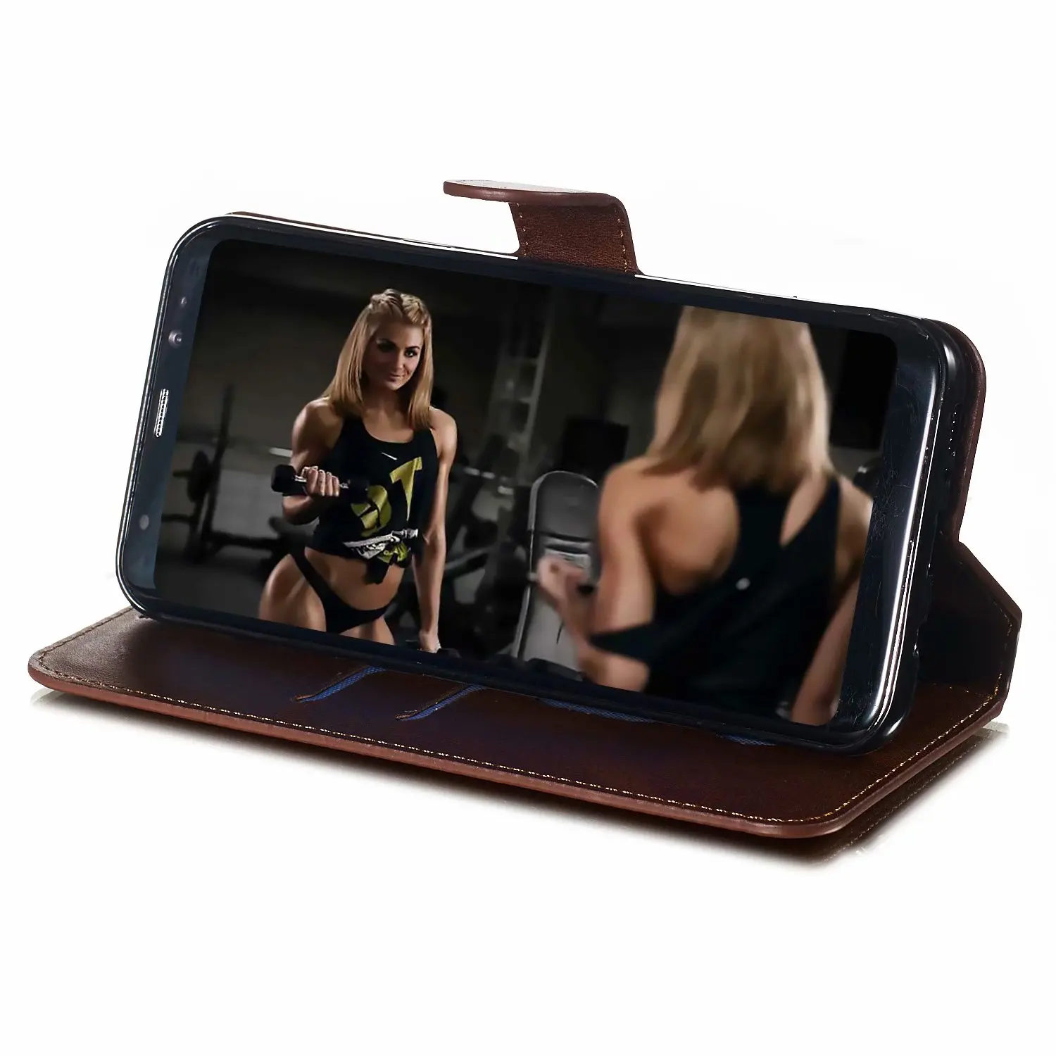 Кожаный чехол-кошелек с откидной крышкой для Samsung Galaxy M51 A21s M31 A71 A51 S20 FE Fan Edition J7 J5 J3