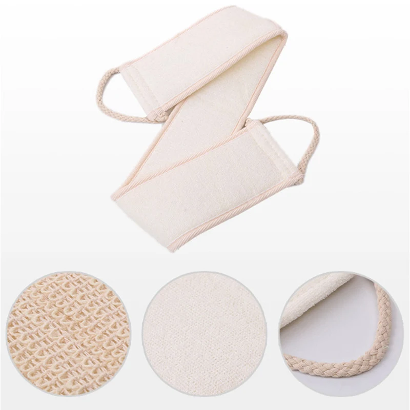 Мягкий скребок для спины банное полотенце отшелушивающий массаж люфы мужчин