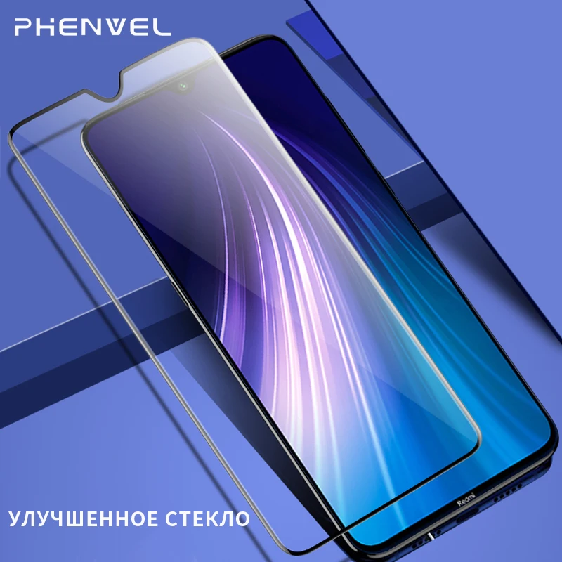 Улучшенная защита экрана для Xiaomi Redmi Note 8T 8 Pro 7 Олеофобное закаленное стекло 8a 7a 6