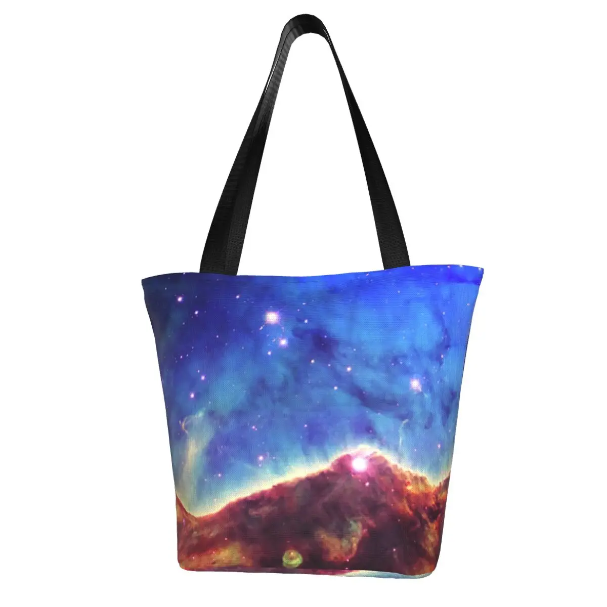 

Solar Shopping Bag Vintage Polyester Travel Handbag Student Gifts Bags