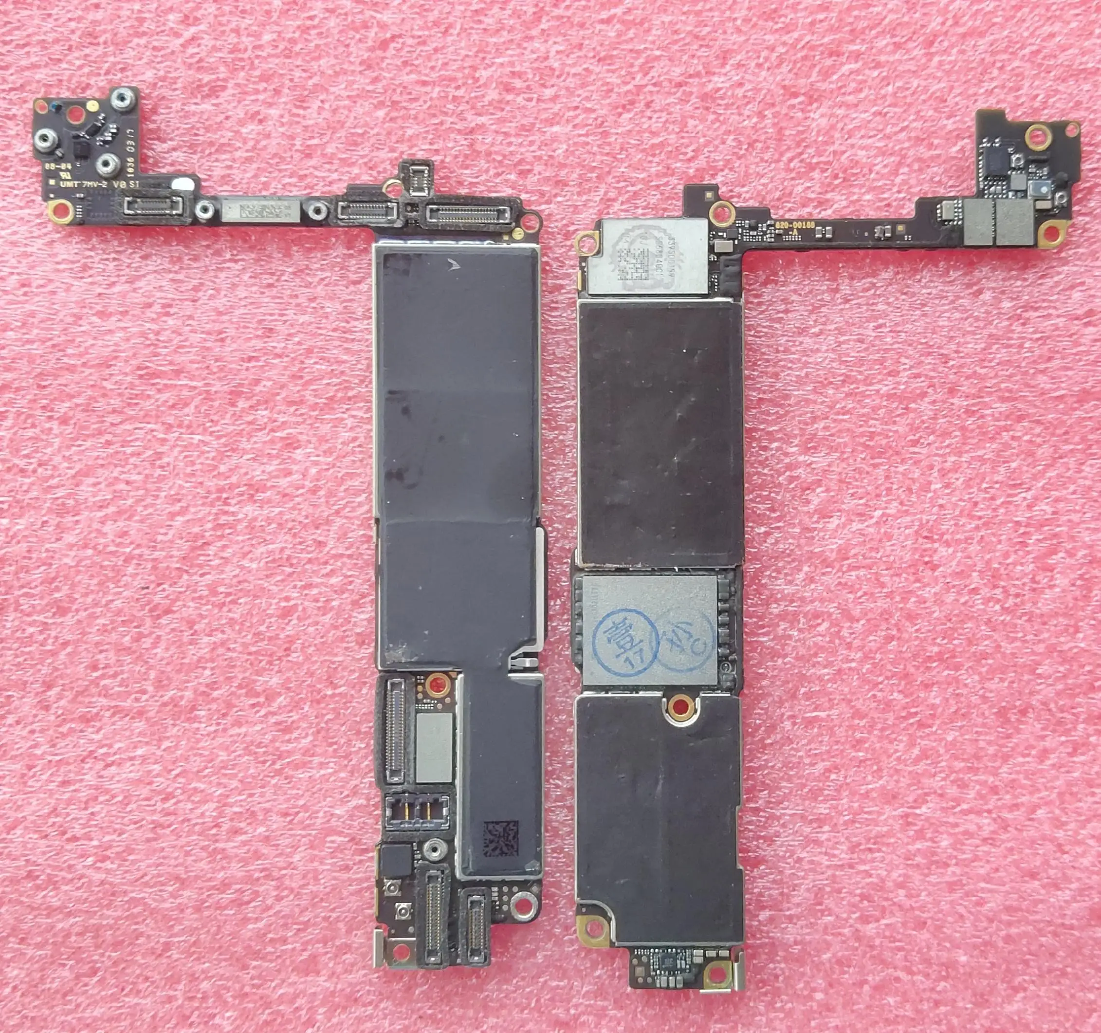 Оригинальная б/у не работает Материнская плата для iPhone i7 7 7G 4,7 дюймов, материнская плата имеет все запасные части, для обучения использованию
