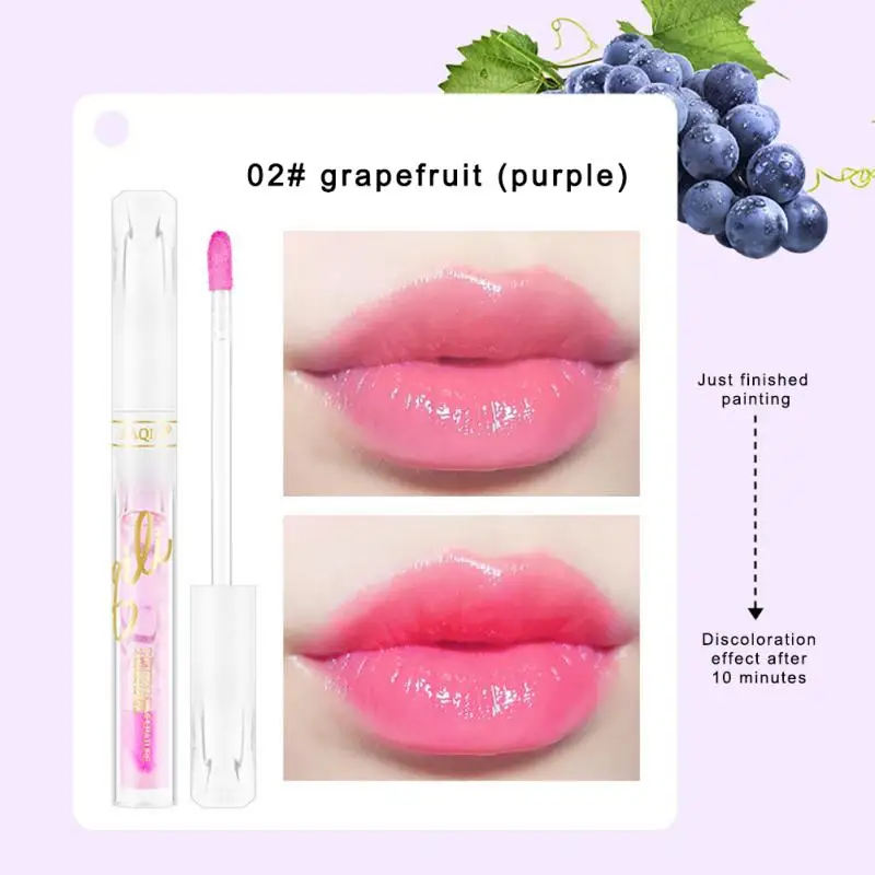 

Увлажняющий блеск для губ с подтягивающим маслом, блестящая, меняющая цвет, стойкая жидкая губная помада с подтягивающим эффектом, блеск дл...