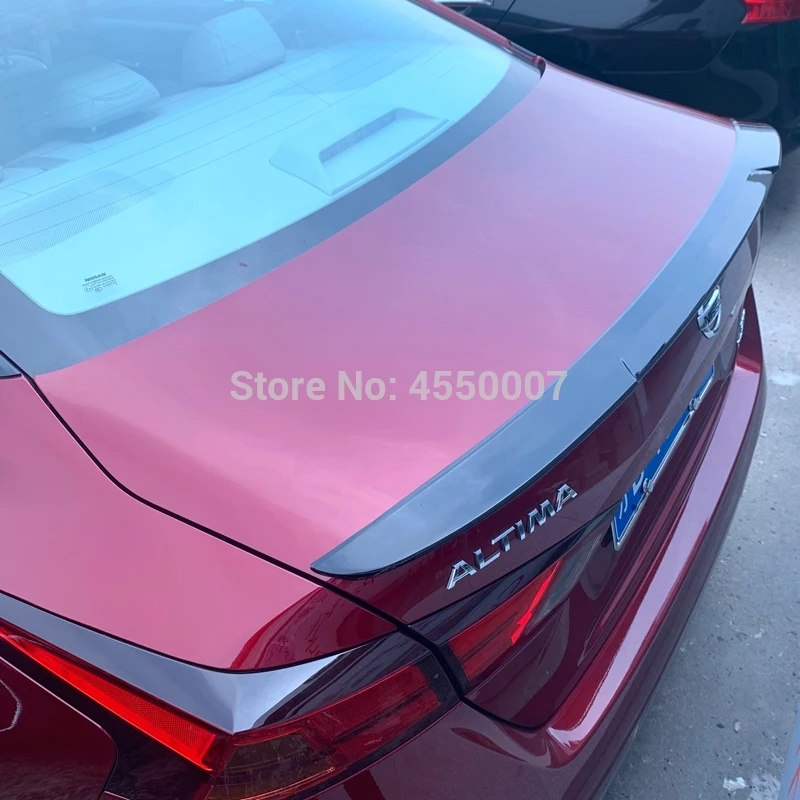 Для нового Nissan Altima Teana 2019 Спойлер ABS Материал праймер цвет украшение в виде