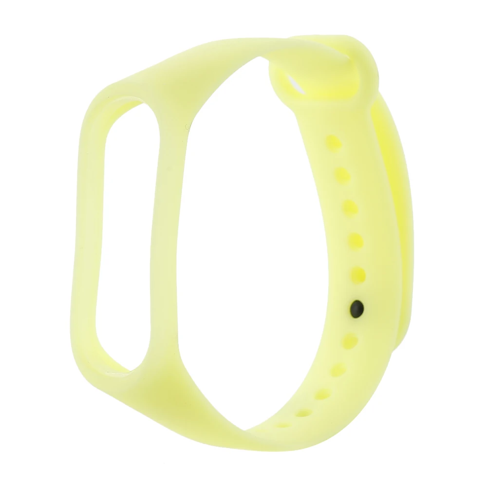 Luminous green Ремешок на запястье для mi Band 3, сменный спортивный силиконовый ремешок для наручных часов, ремешок для браслета, аксессуары, смарт-ремешок для Xiaomi mi, 3 ремешка - Цвет: Luminous green
