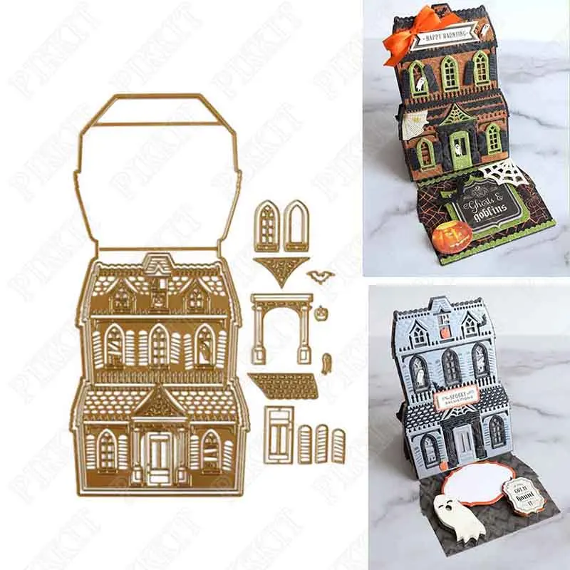 

Exquisite House Metal Cutting Die New Arrival 2021 Diy Molds Scrapbooking Paper Making Cuts Crafts Template Handmade Card