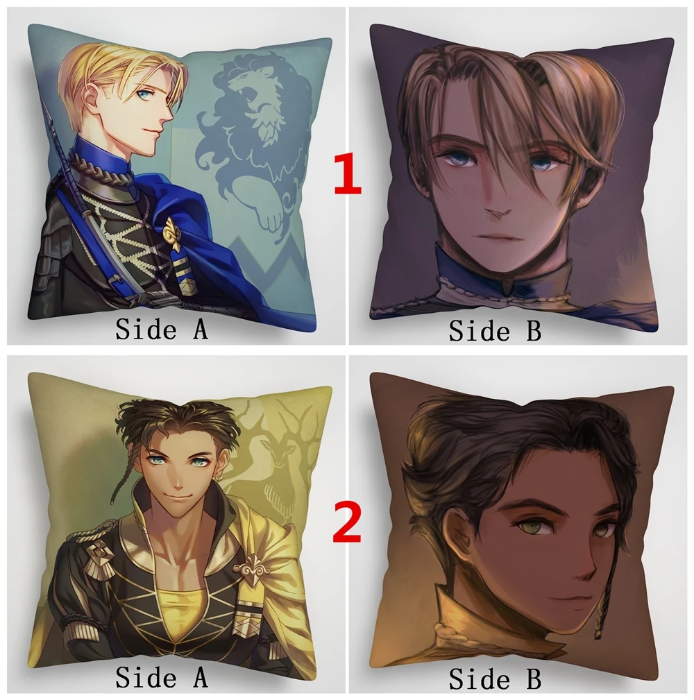 Suef Аниме Манга огненная эмблема три дома Клод дмитри аниме Двусторонняя