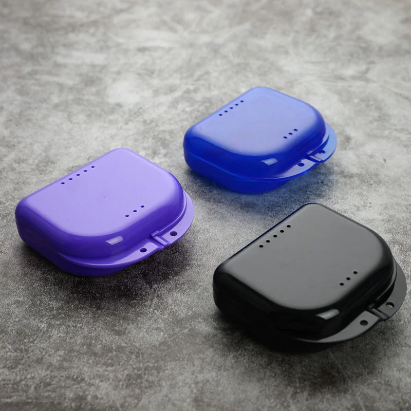 Контейнер для зубных фиксаторов контейнер брекетиков защита полоскания рта