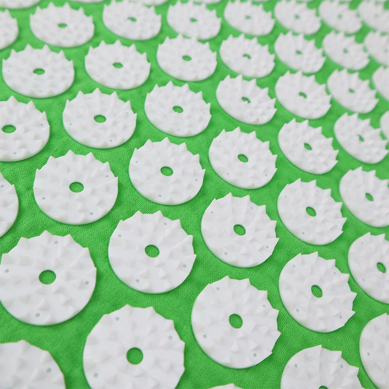 Коврик аккупунктурный массажный коврик подушка для йоги облегчает боли в спине и