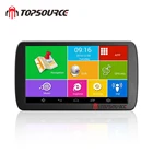 Автомобильный видеорегистратор TOPSOURCE, 9 дюймов, 1G16G, ANDROID 6,0, видеорегистратор Full HD 1080P, GPS, навигация для грузовиков и автомобилей