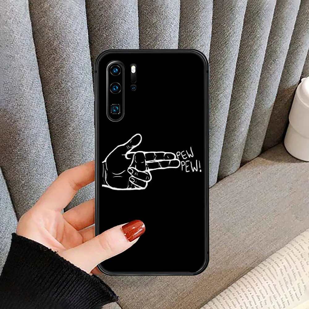 

Best friends Forever BFF Phone case cover For Huawei P Mate Smart 10 20 30 40 Lite Z 2019 Pro black black Etui silicone prime